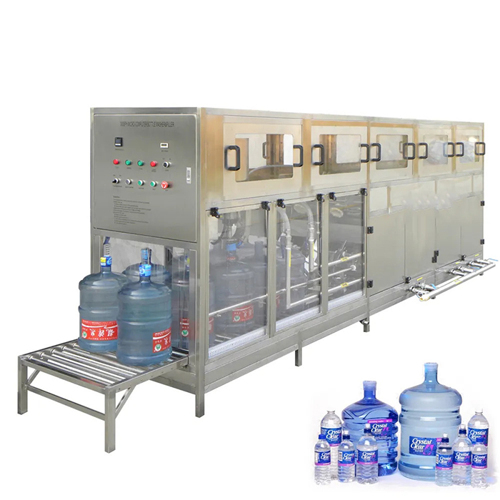20 litroko ur botilatuaren kuboa 5 gallon upel betetzeko makina