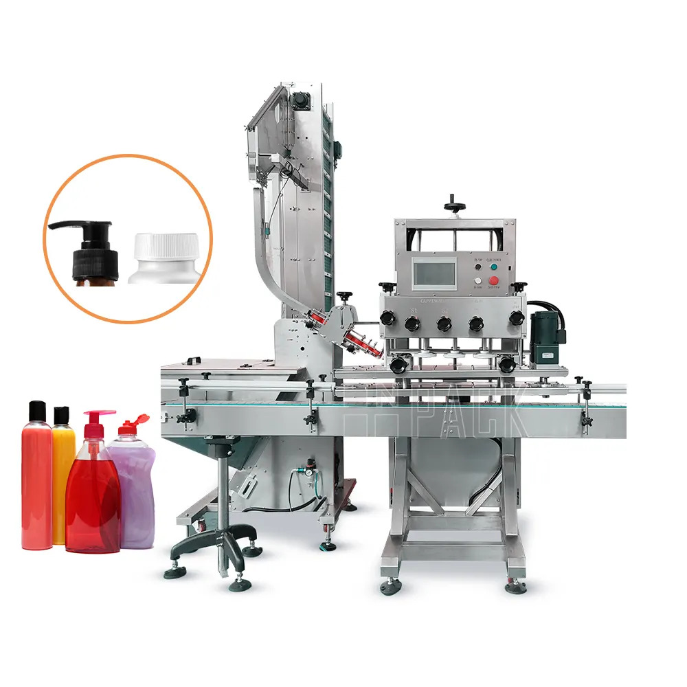 Makina linealeko kapsula estaltzeko makina automatikoa