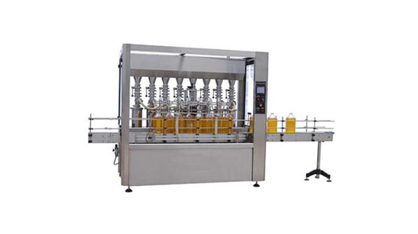 Olio lubrifikatzaile guztiz automatikoa 5L botila betetzeko makina