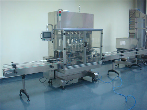 Makina automatikoko ozpina Grabitate Likidoa betetzeko makina