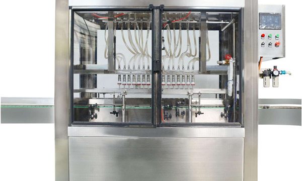 10 buruak krema kosmetikoen betegarria betetzeko makina osoa
