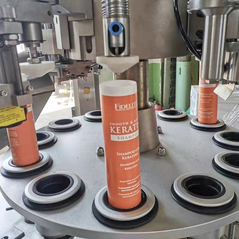 Cream Tube betetzeko ontziak fabrikatzeko makinak
