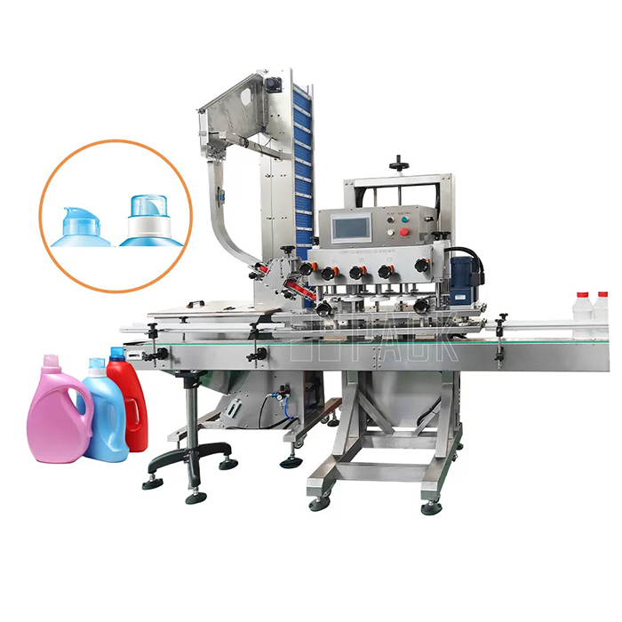 Plastikozko botila estalki automatikoko makina osoa