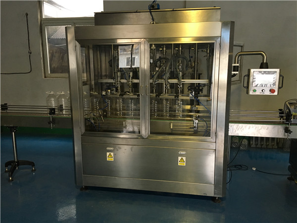 Txina lineal motako olio jangarria betetzeko makina