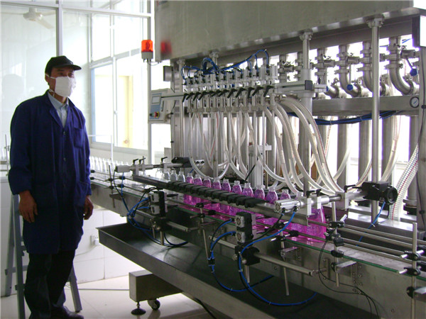 botila likidoak betetzeko makina